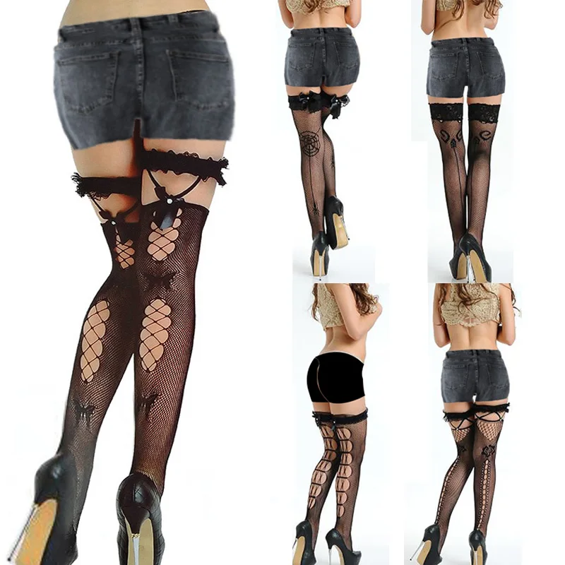 Fishing Socks - Hollow Out Lace Fishnet ถุงน่องผู้หญิงเซ็กซี่ Fishnet