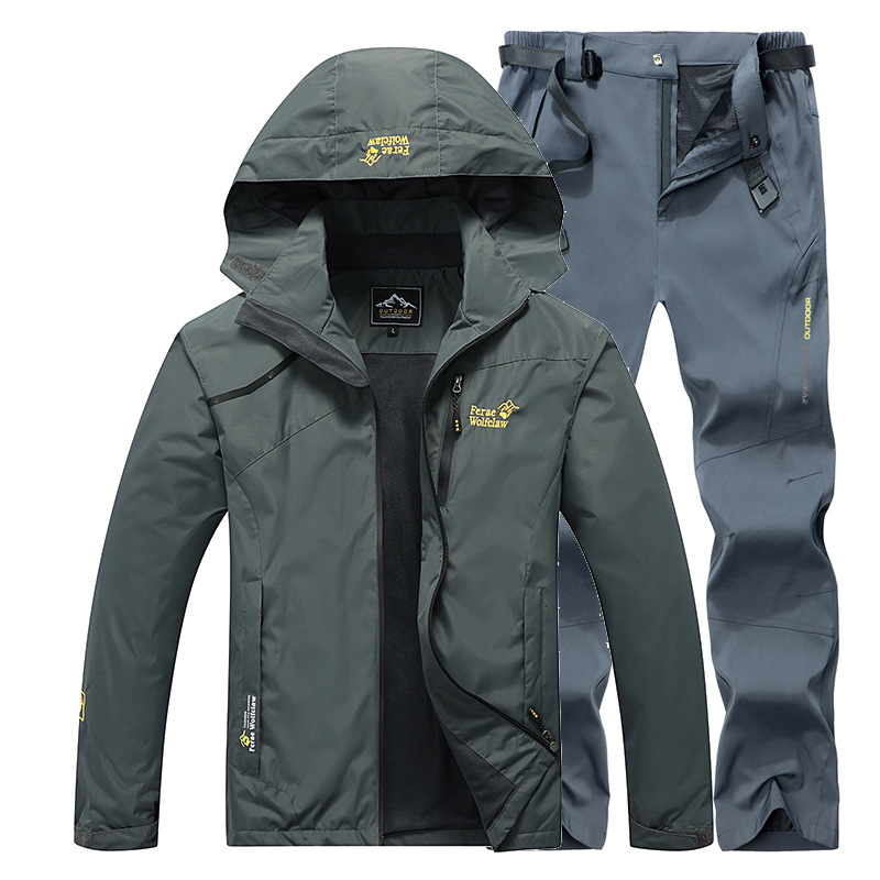 ชุดตกปลากันน้ำระบายอากาศได้ดีท - Fishing Rain Suit บทวิจารณ์และราคา