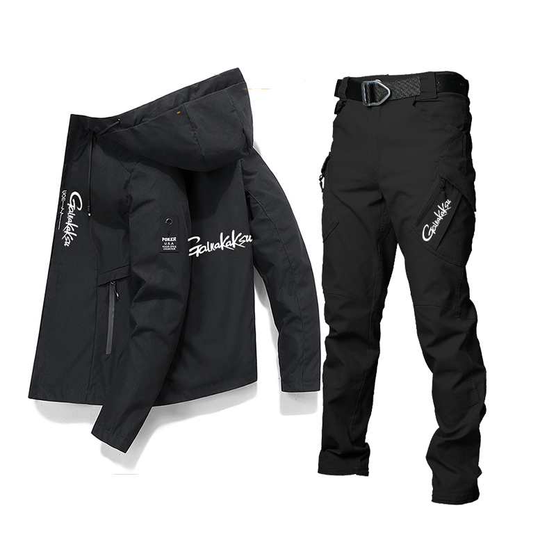 ชุดตกปลากางเกงเสื้อลำลองป้องกั - Fishing Rain Suit บทวิจารณ์และราคา