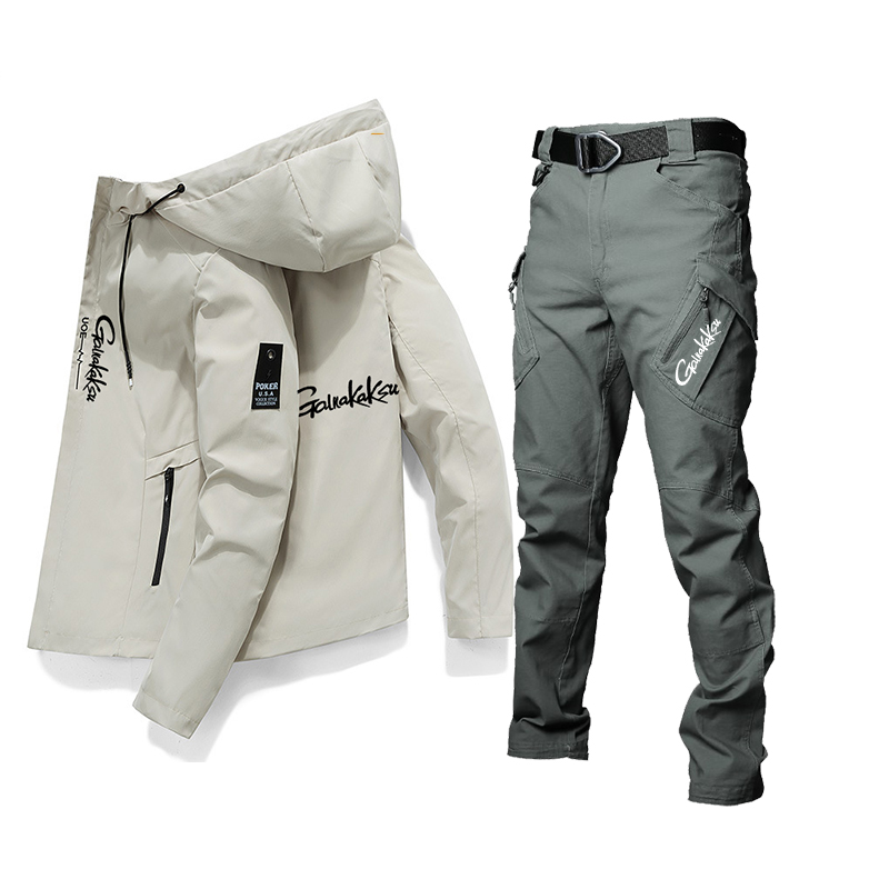 ชุดตกปลากางเกงเสื้อลำลองป้องกั - Fishing Rain Suit บทวิจารณ์และราคา