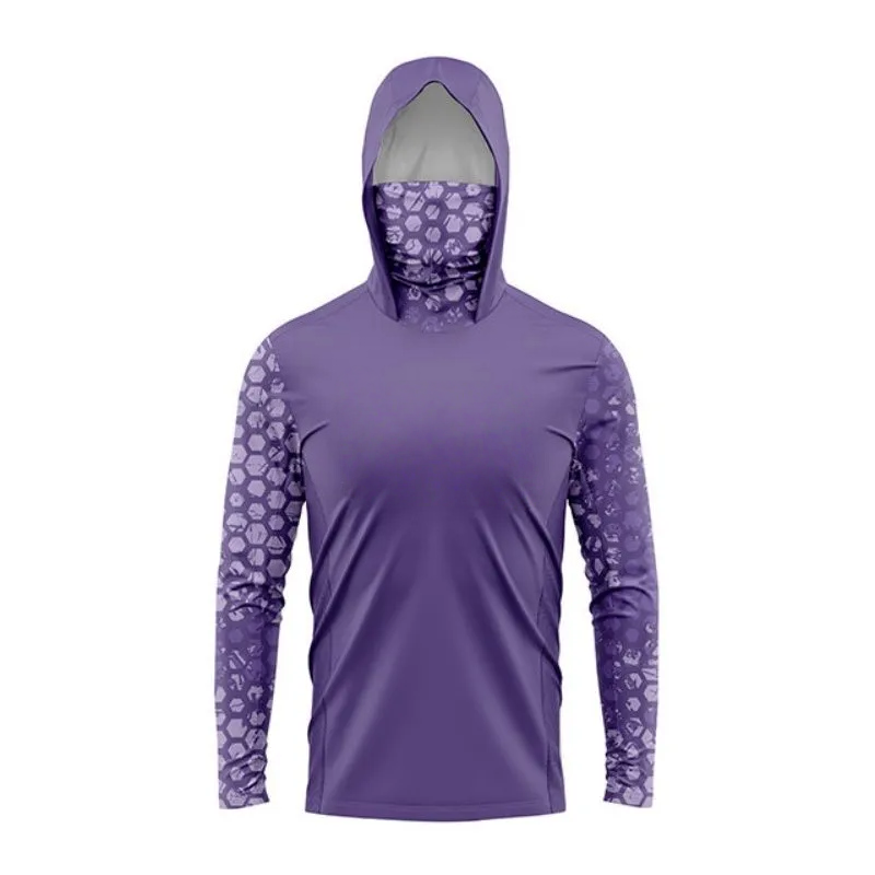 เสื้อตกปลา MALFC Hood เสื้อผ้า - Fishing Shirt Uv Protection บทวิจารณ์และราคา