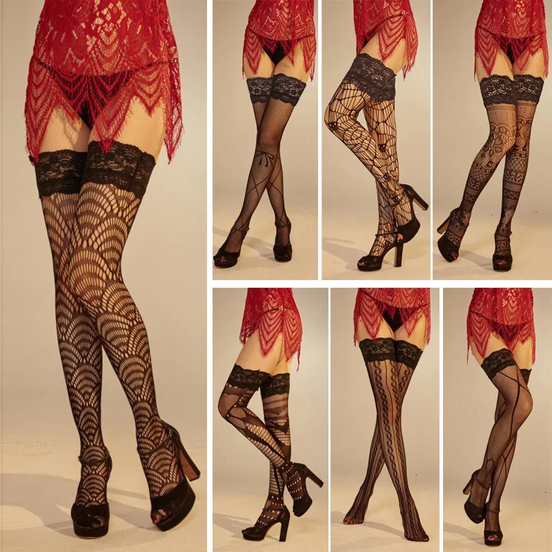 Hollow Out Lace Fishnet ถุงน่อ - Fishing Socks บทวิจารณ์และราคา